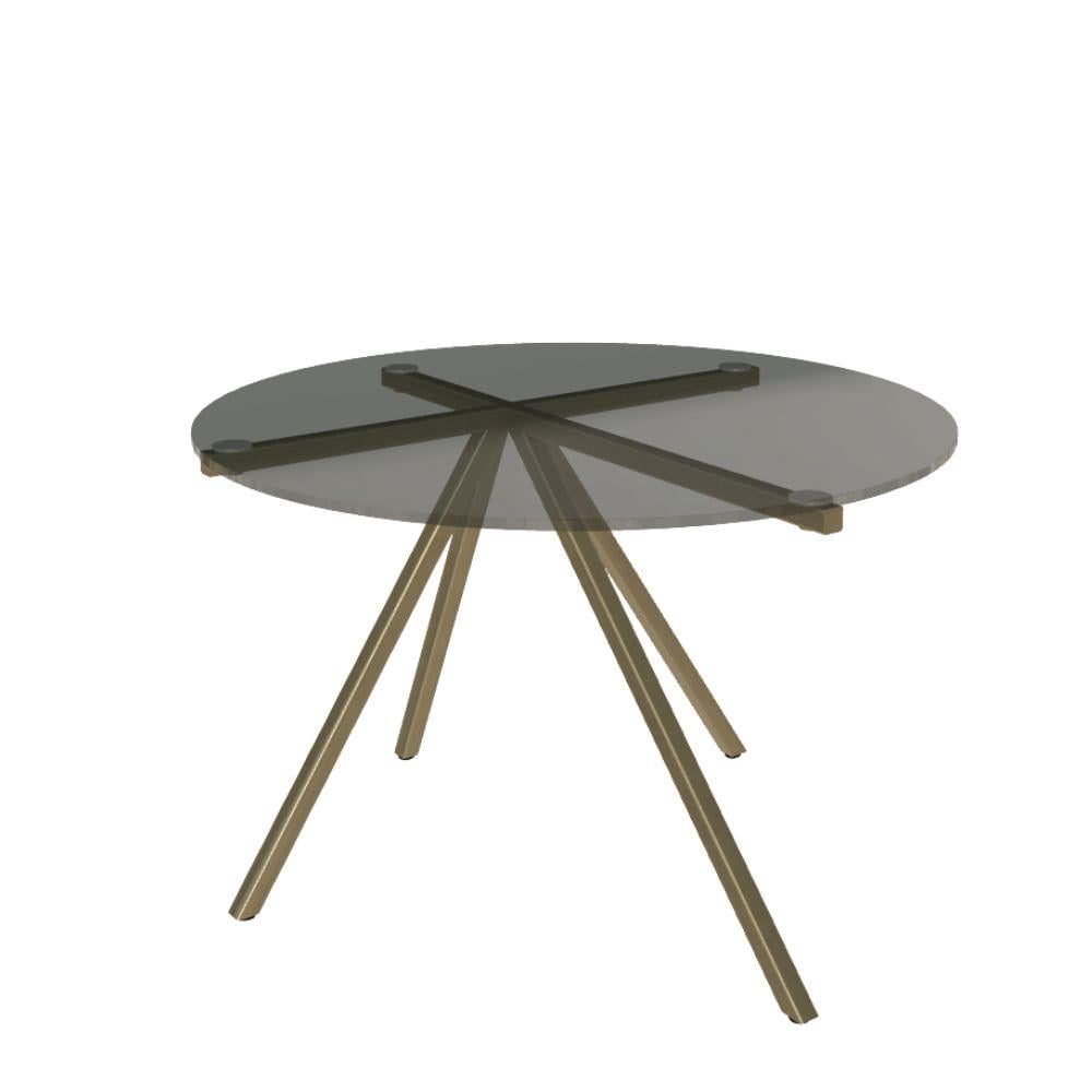 Bontempi  Ray 60 Bronze Yuvarlak Yan Sehpa