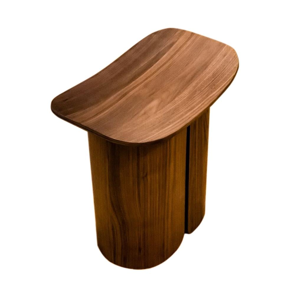 Ligne Roset San Walnut Stool