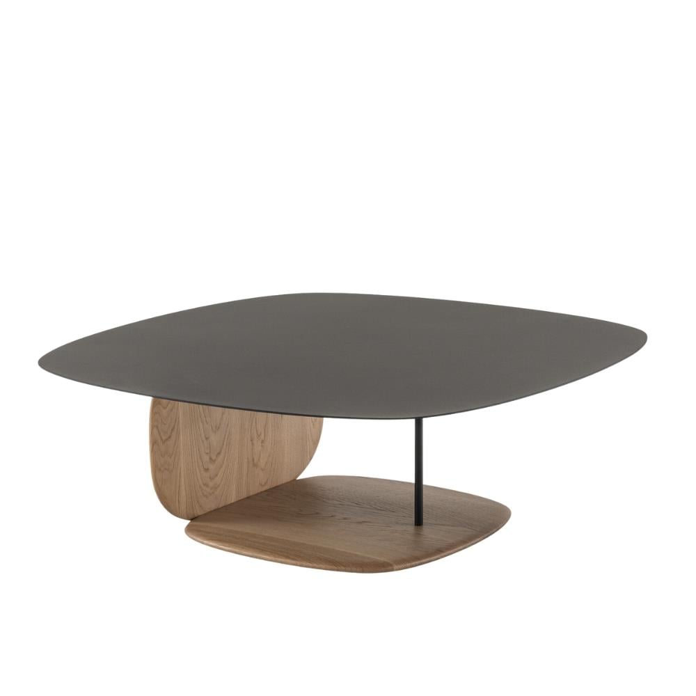 Ligne Roset Suiren Chene Blanchi Orta Sehpa