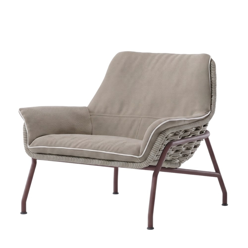 Kettal Tilos Club Sepia Armchair