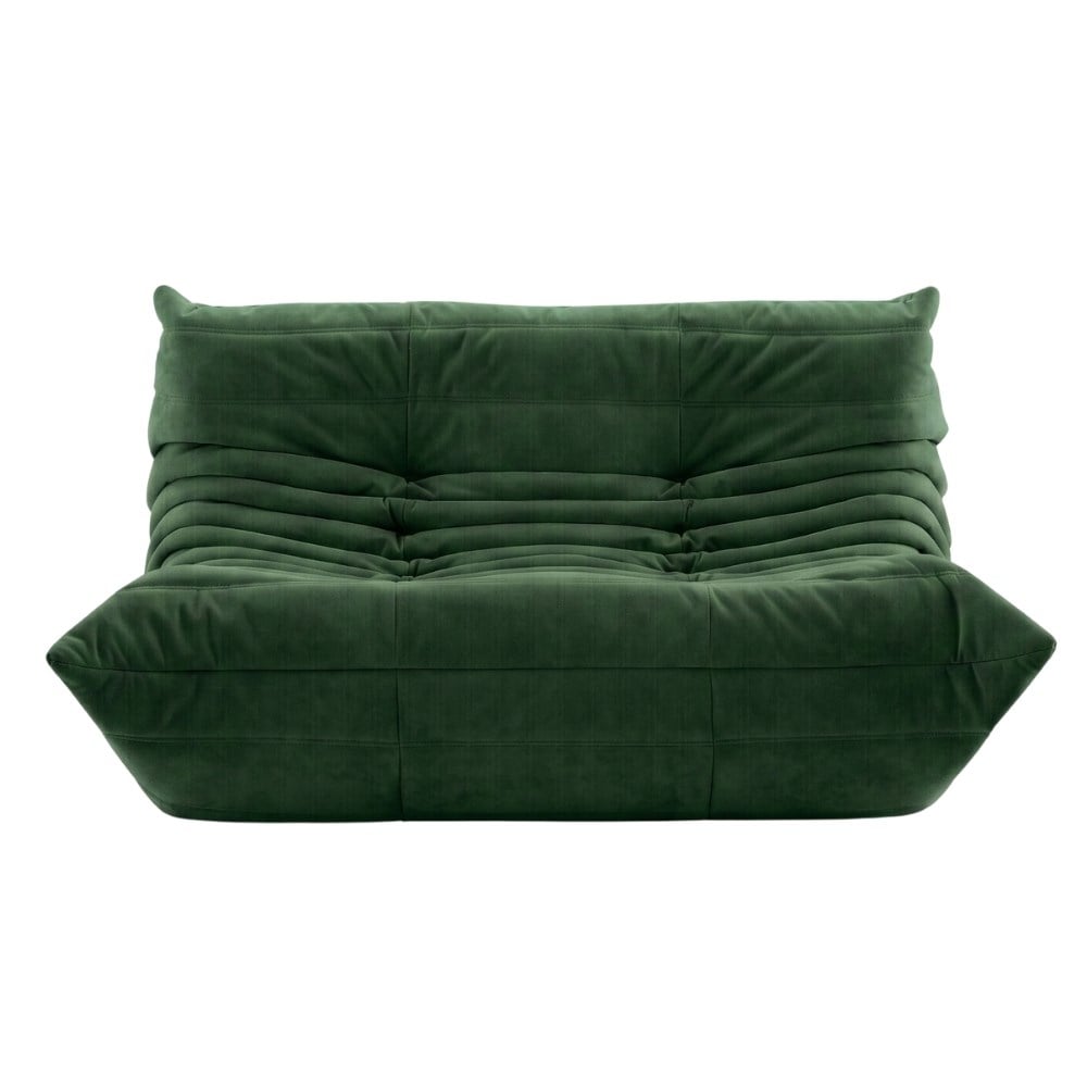 Ligne Roset Togo Lichen Two-Seater Sofa