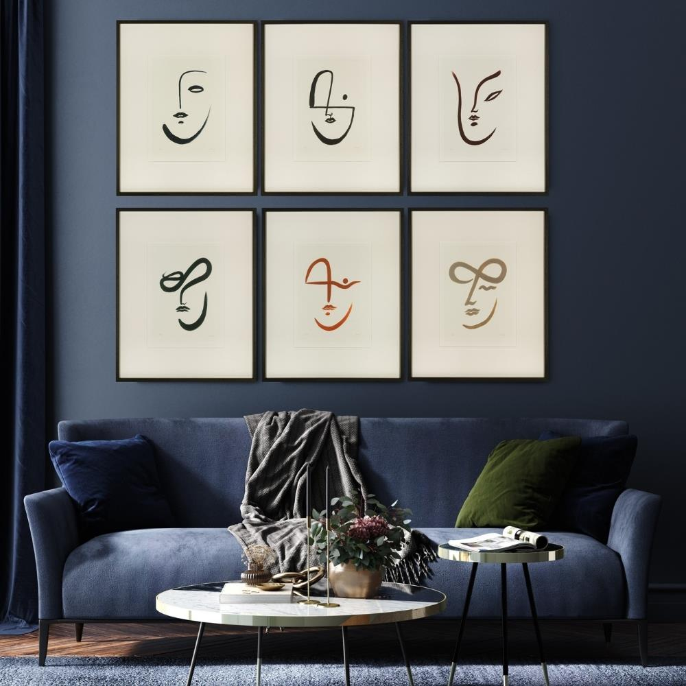 Ablo Inspired By The Artist Latina Wall Art