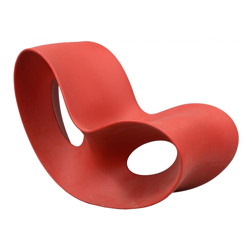 Magis Voido Orange Rocking Chair