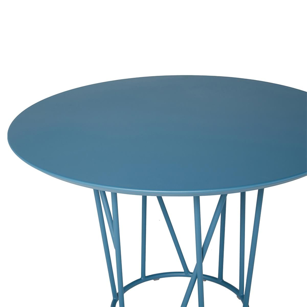 Fast Wild Blue Teal Yemek Masası