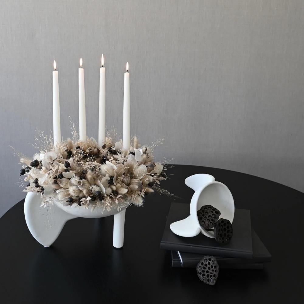 101 Copenhagen Wing Big Bone White Bowl