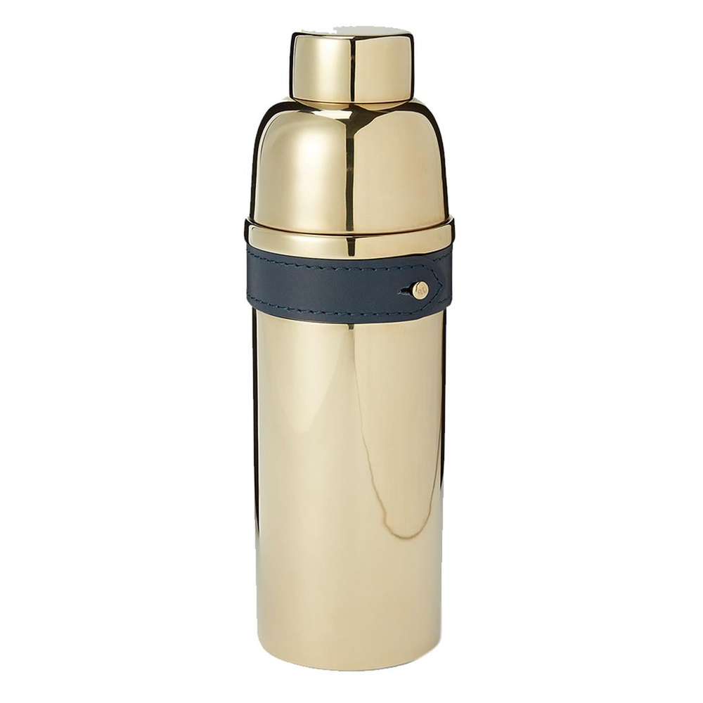Ralph Lauren Wyatt Gold / Navy Cocktail Shaker