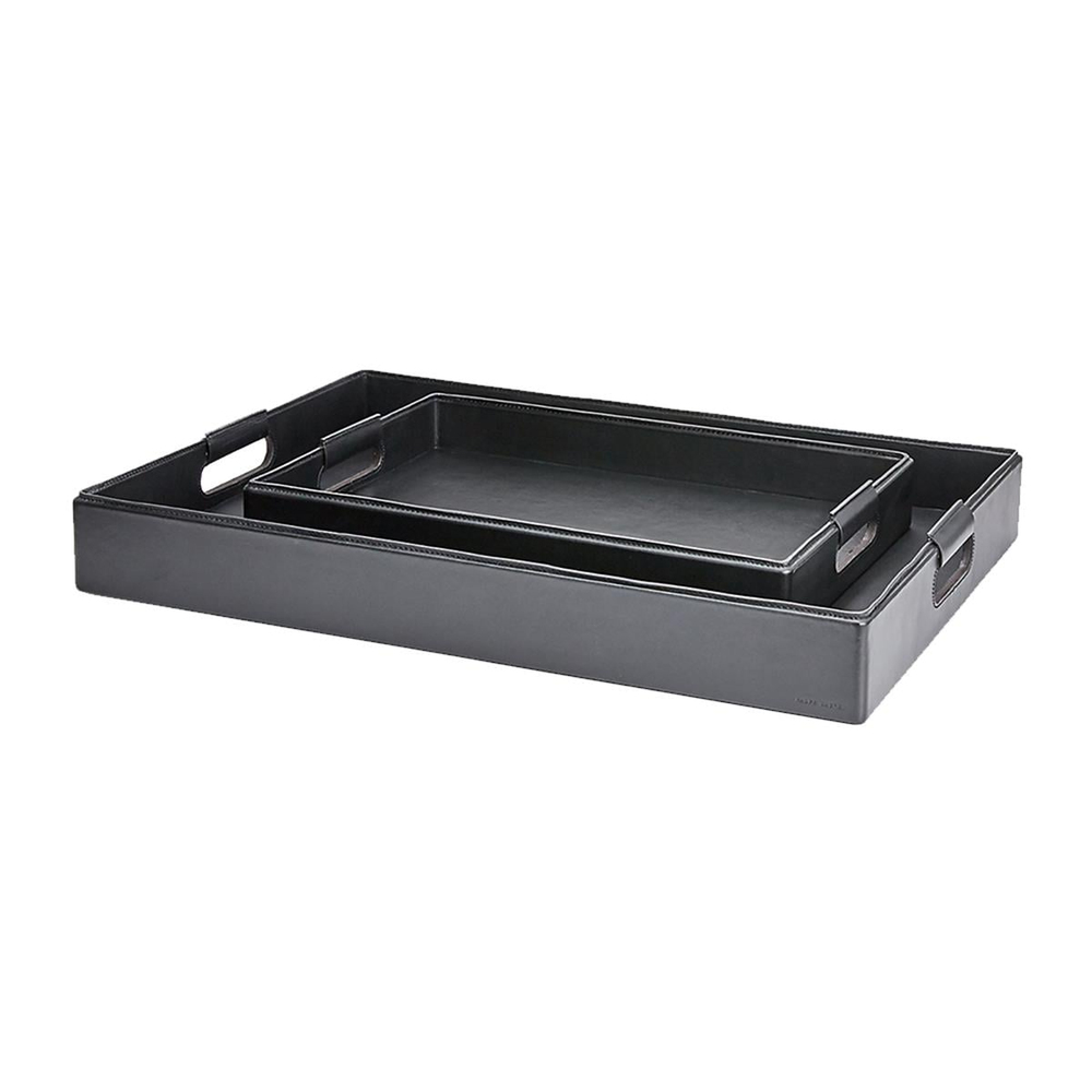 Ralph Lauren Home Wyatt Small Black Tepsi