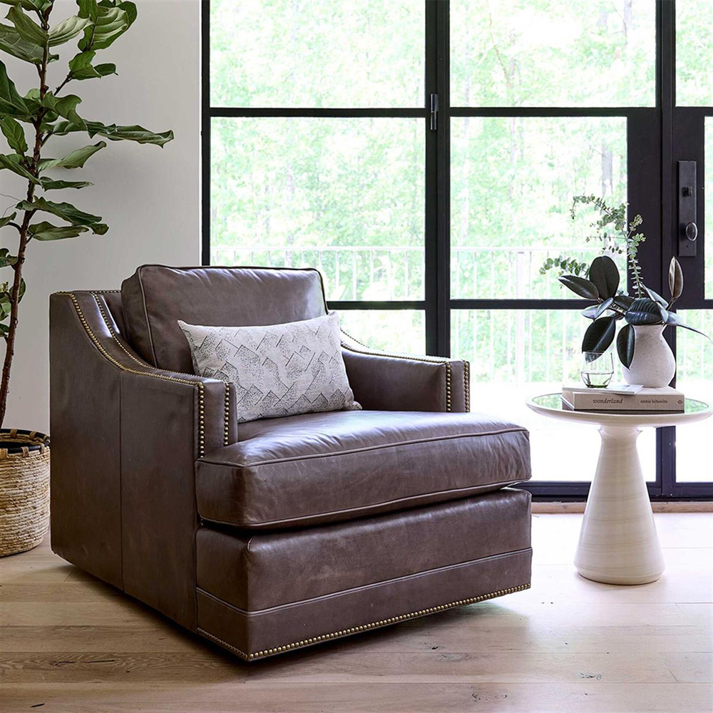 Mitchell Gold+Bob Williams Addie Low White Side Table