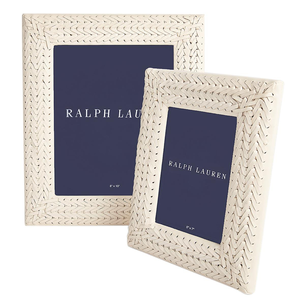 Ralph Lauren Adrienne Medium Cream Photo Frame