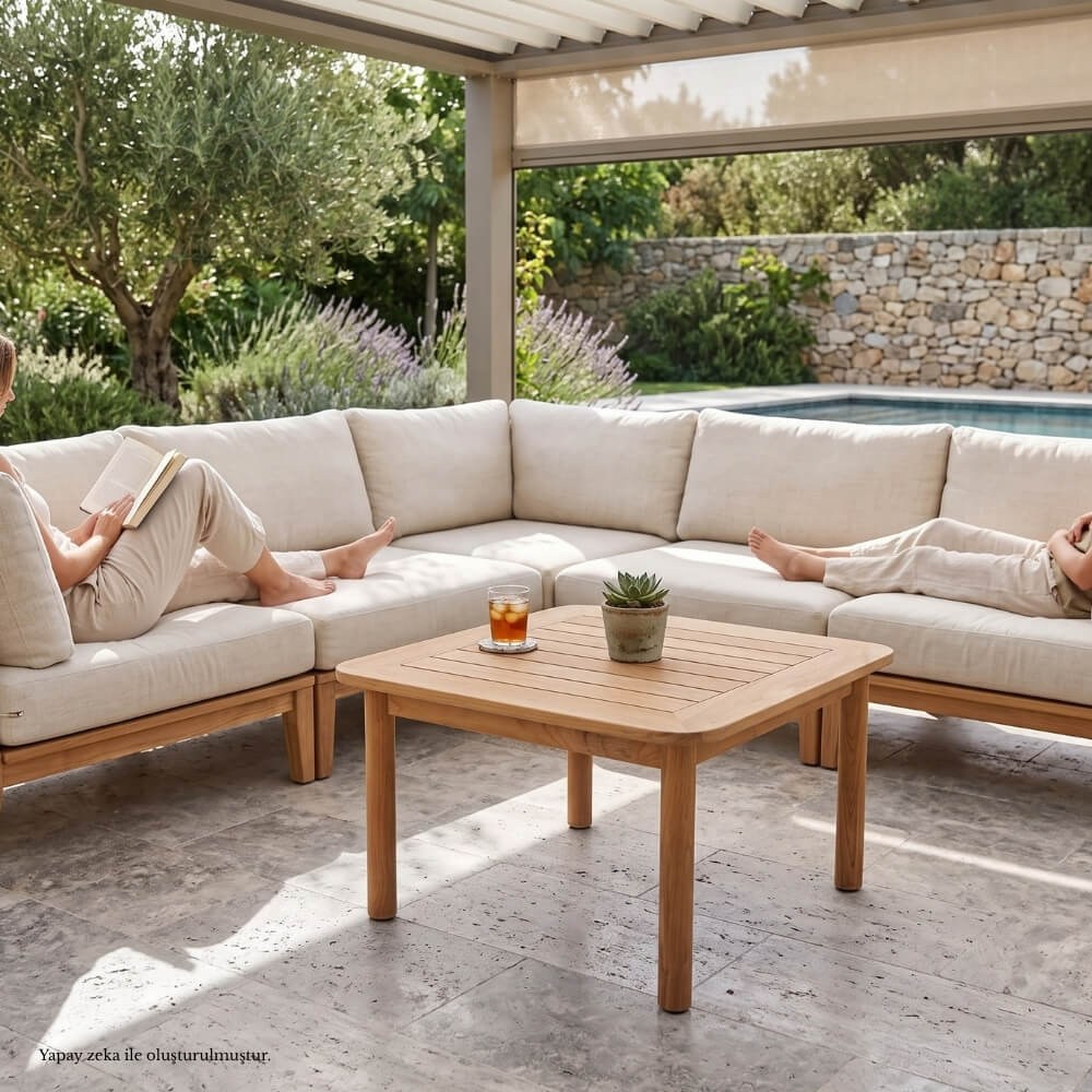 Alfresco Verona Square Coffee Table
