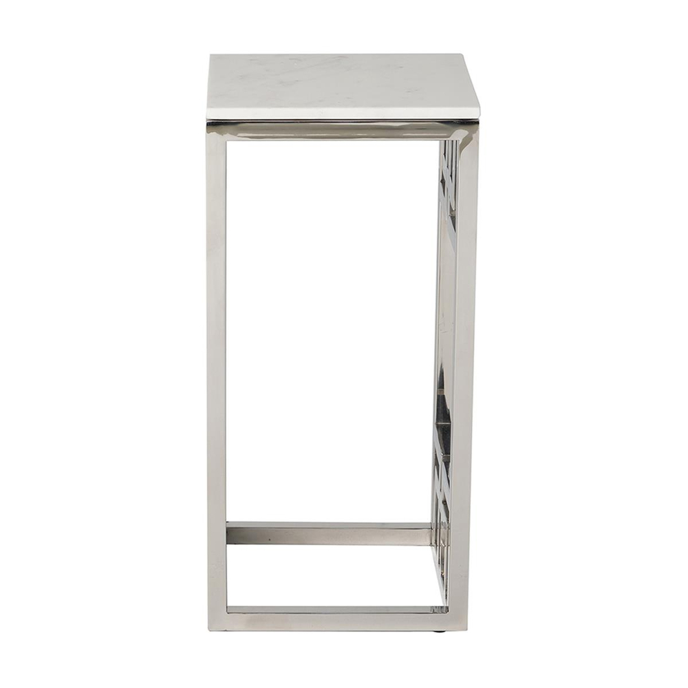 Bernhardt Amina White Granite Yan Sehpa