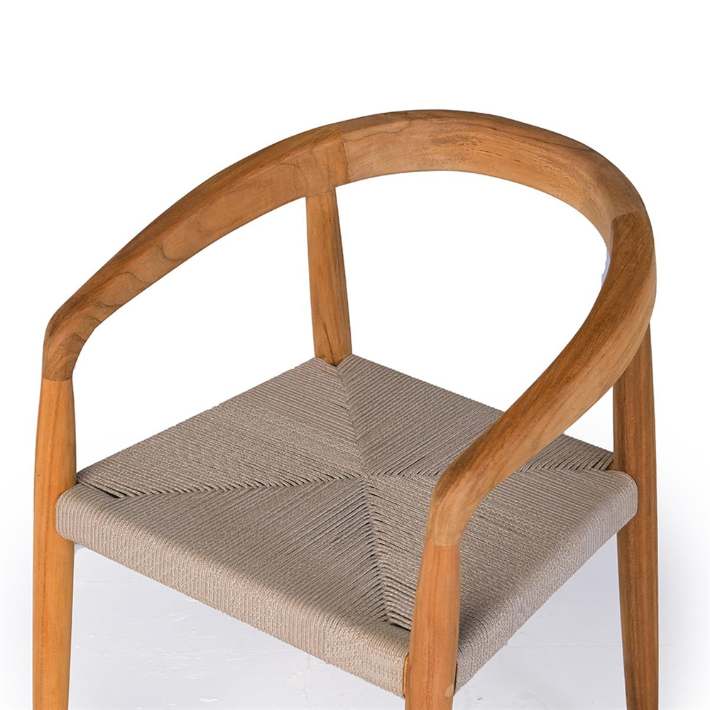 Alfresco Arthur Natural Teak Bahçe Sandalyesi