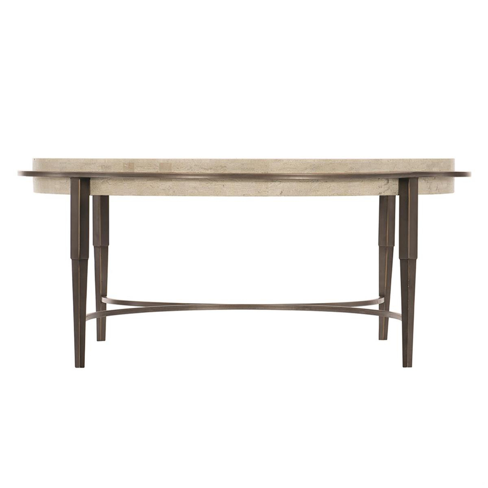 Bernhardt Barclay Travertine Coffee Table