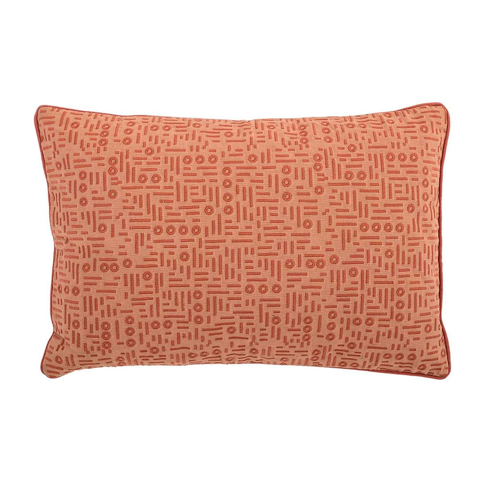 Bloomingville Orange Acrylic Decorative Cushion