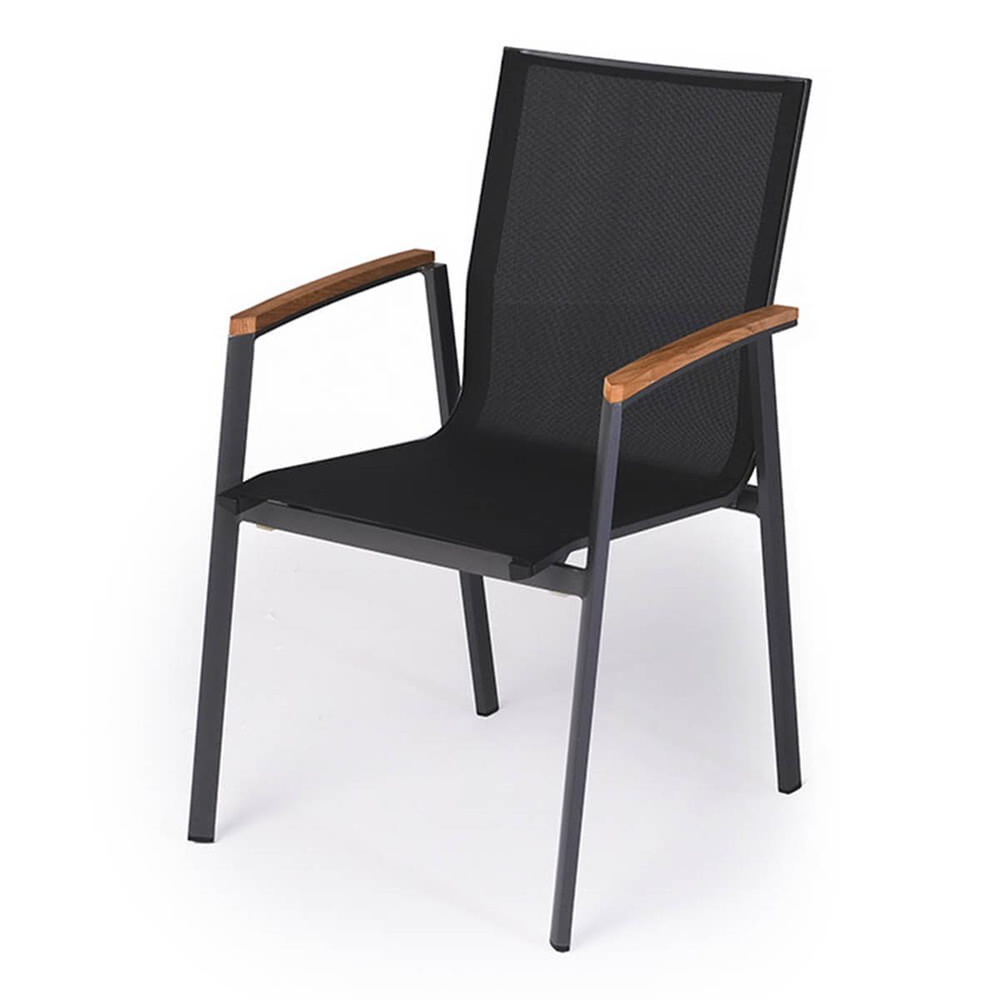 Purer Bondi Black Armchair