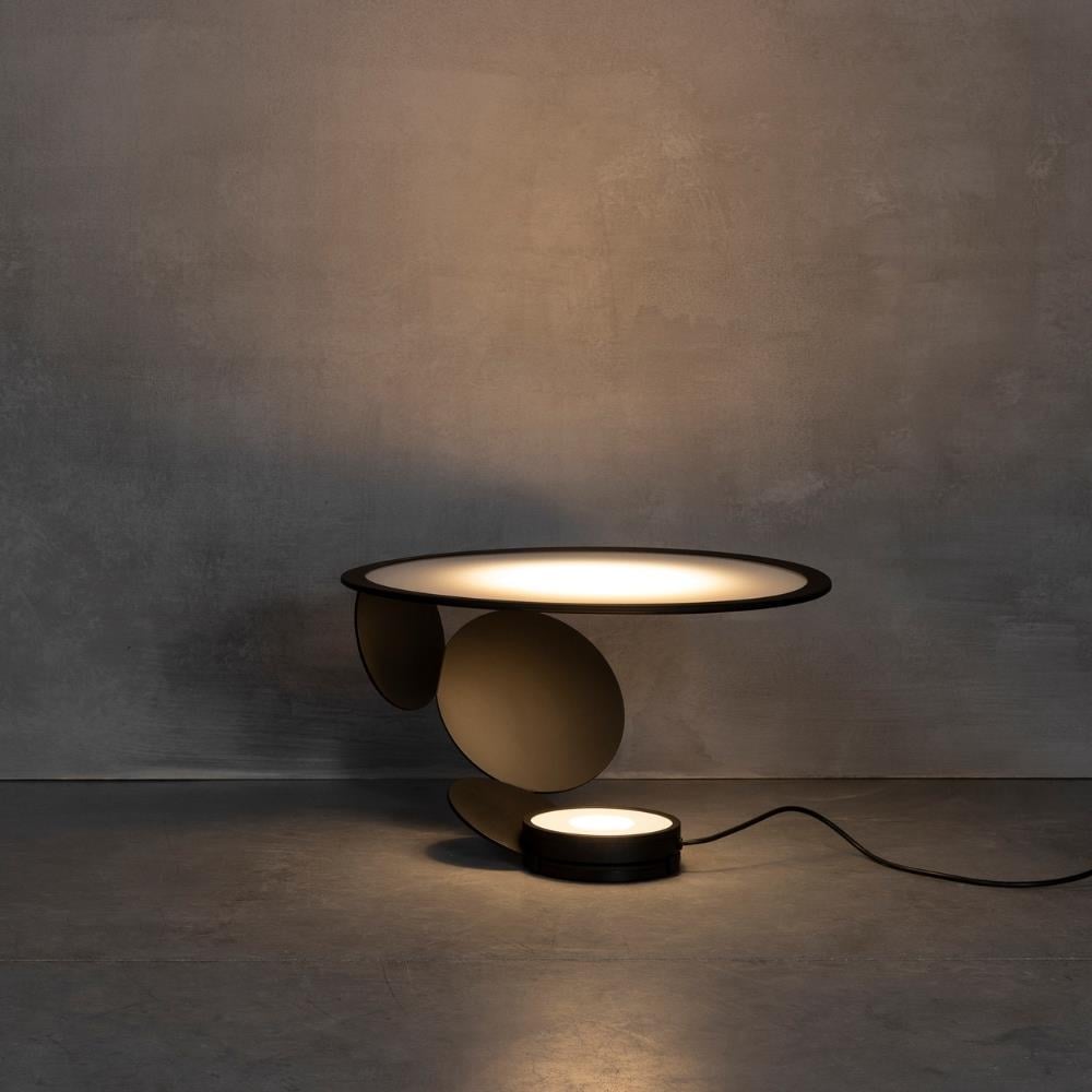 Axolight Cut Intense Black Masa Lambası 