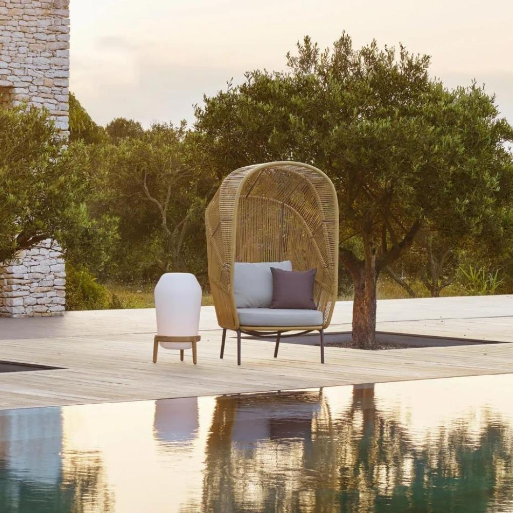 Dedon Rilly Cocoon Saffron Touch Lounge Chair
