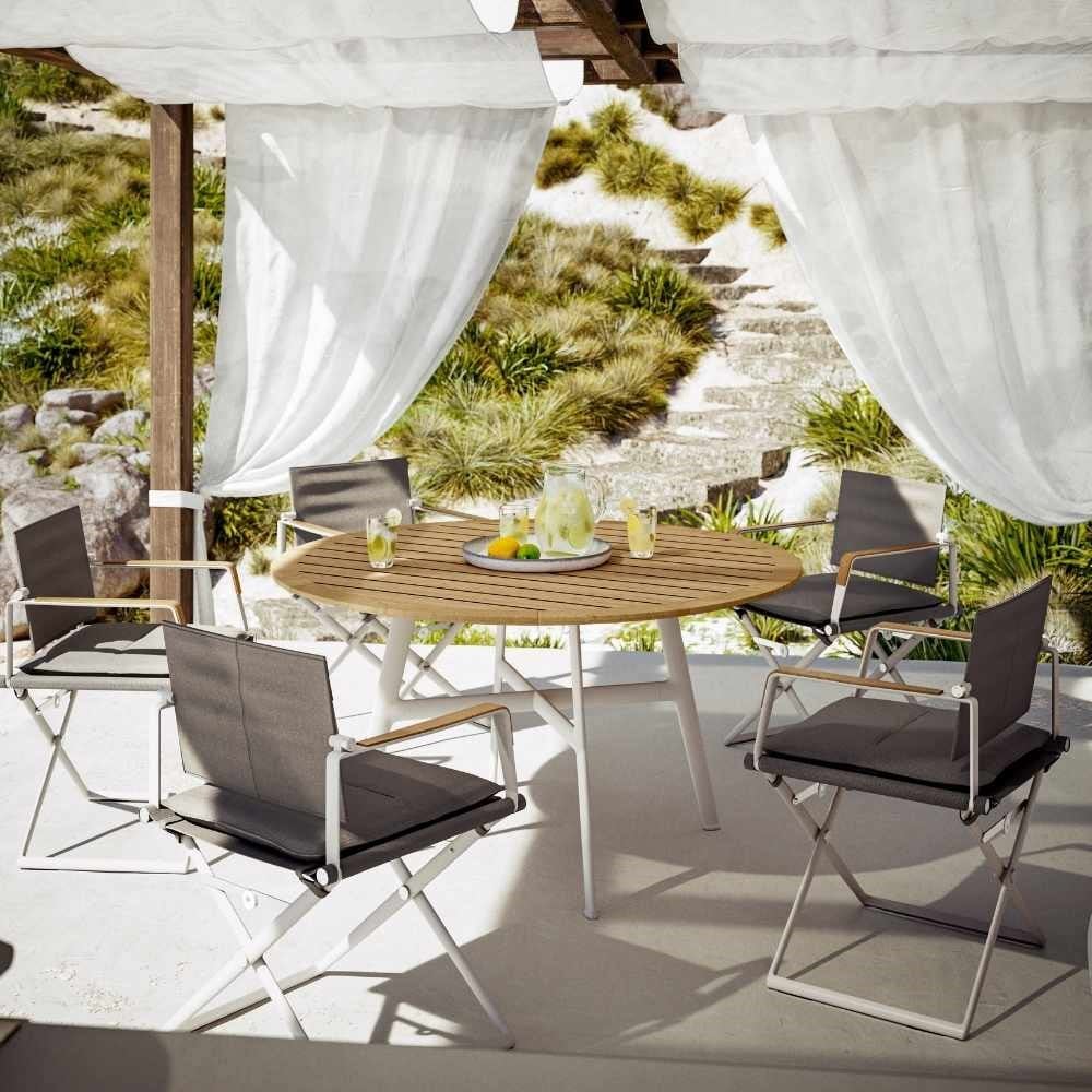 Dedon Seax Sail Taupe Rejisör Koltuk