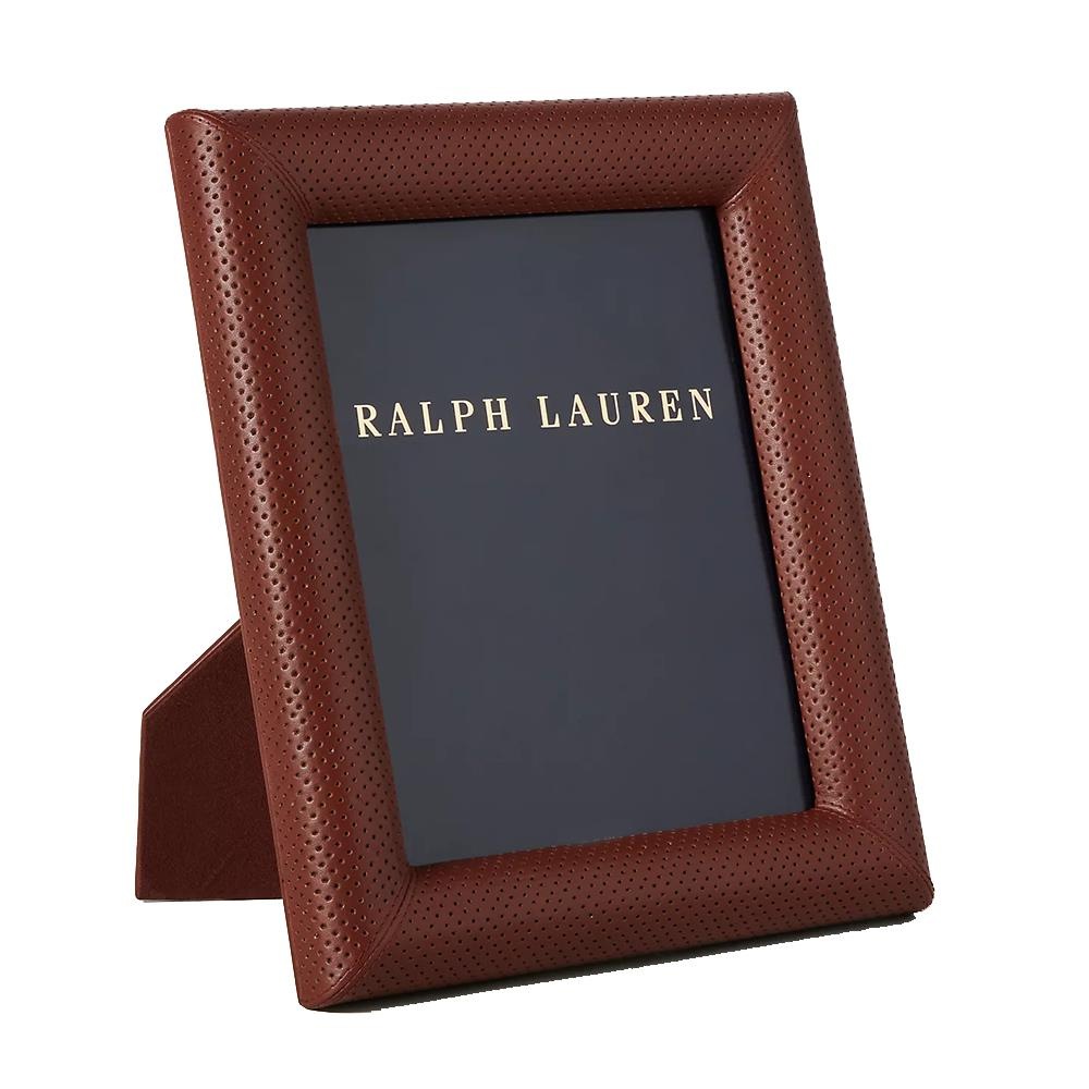 Ralph Lauren Home Durham Chestnut Medium Deri Çerçeve