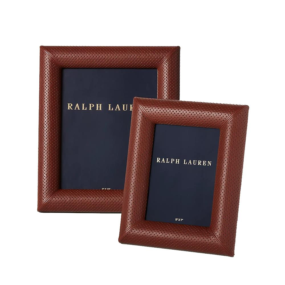 Ralph Lauren Home Durham Chestnut Medium Deri Çerçeve