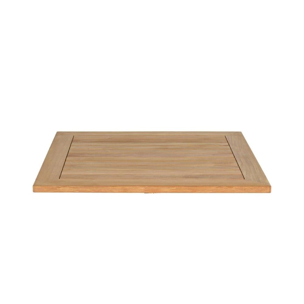 Duta Jepara 80 cm Kare Teak Masa Tablası