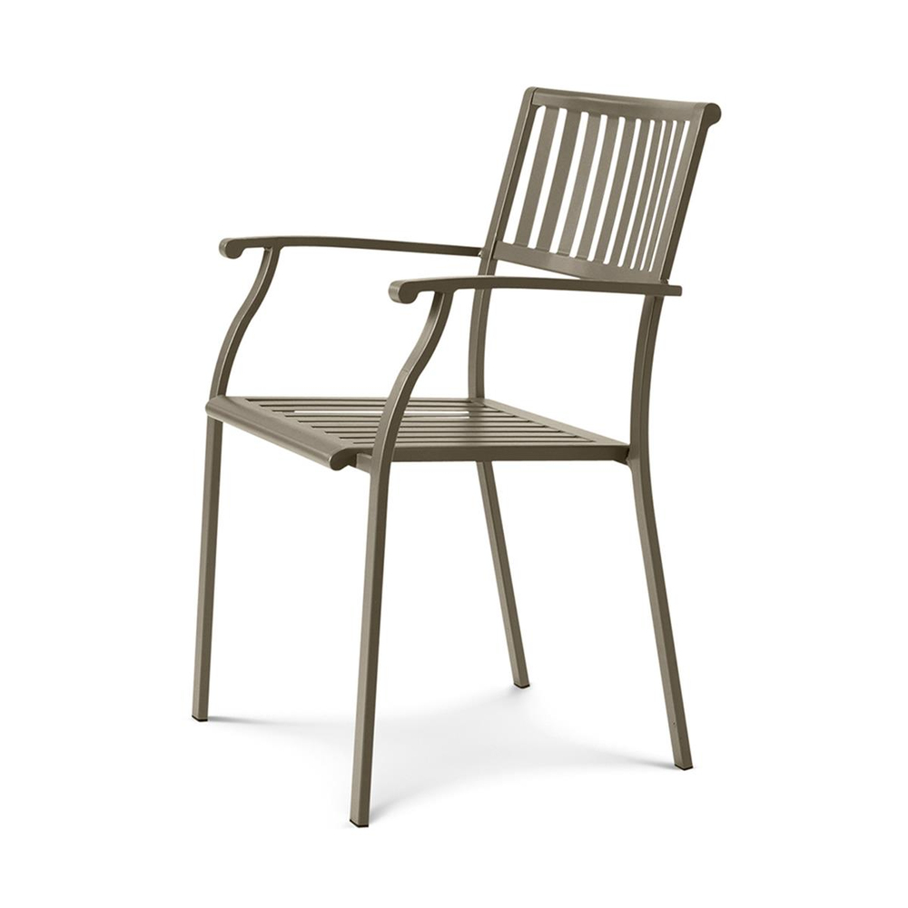 Elisir Kollu Yemek Sandalye-Mud Grey