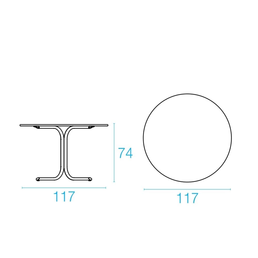 Emu Table System Yuvarlak Masa