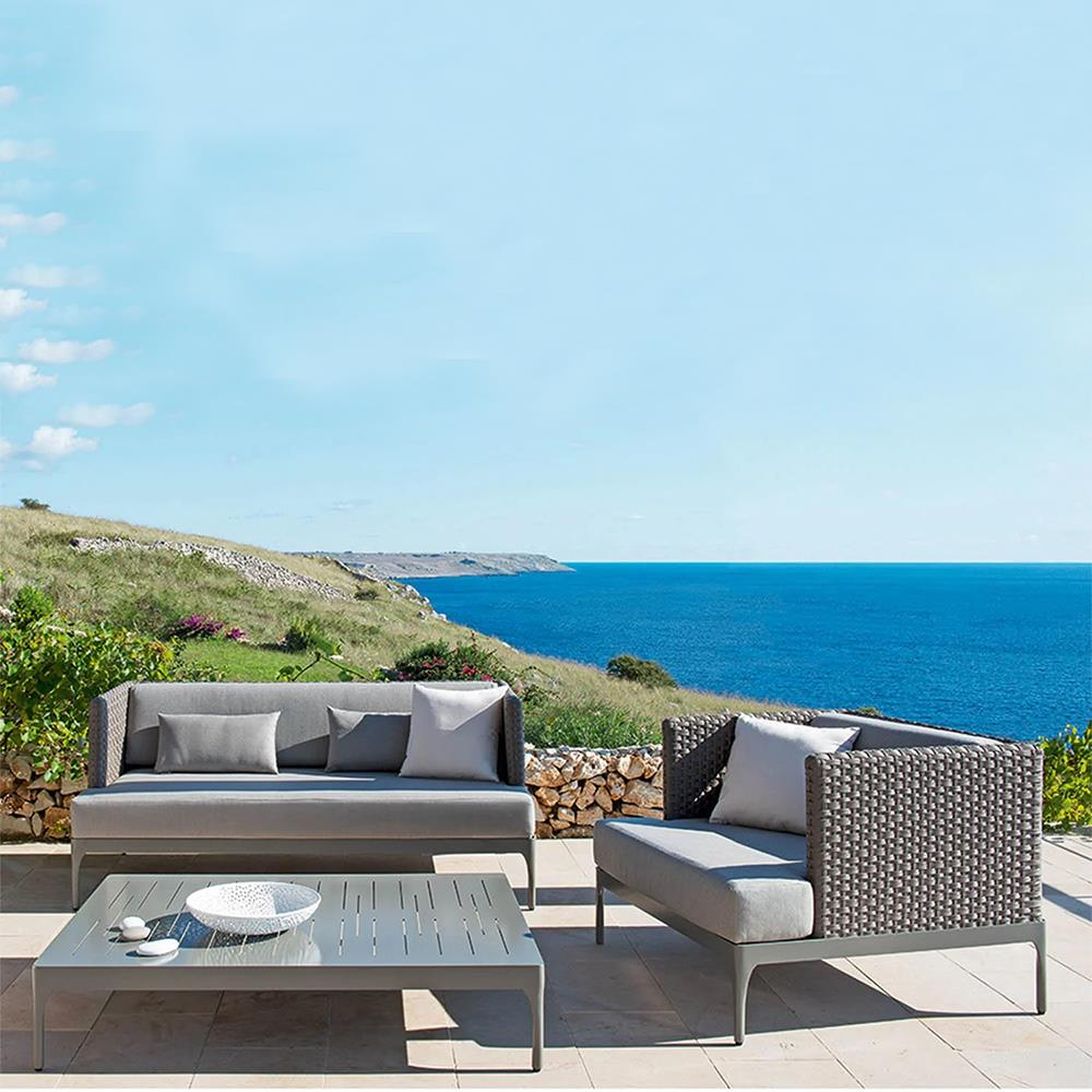 Ethimo Infinity Warm Grey Lounge Set