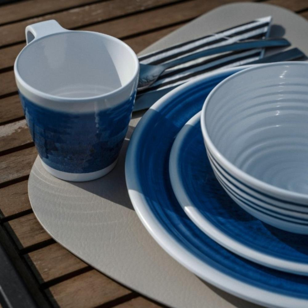 Flamefield Azure Deep Blue Mug Set of 4