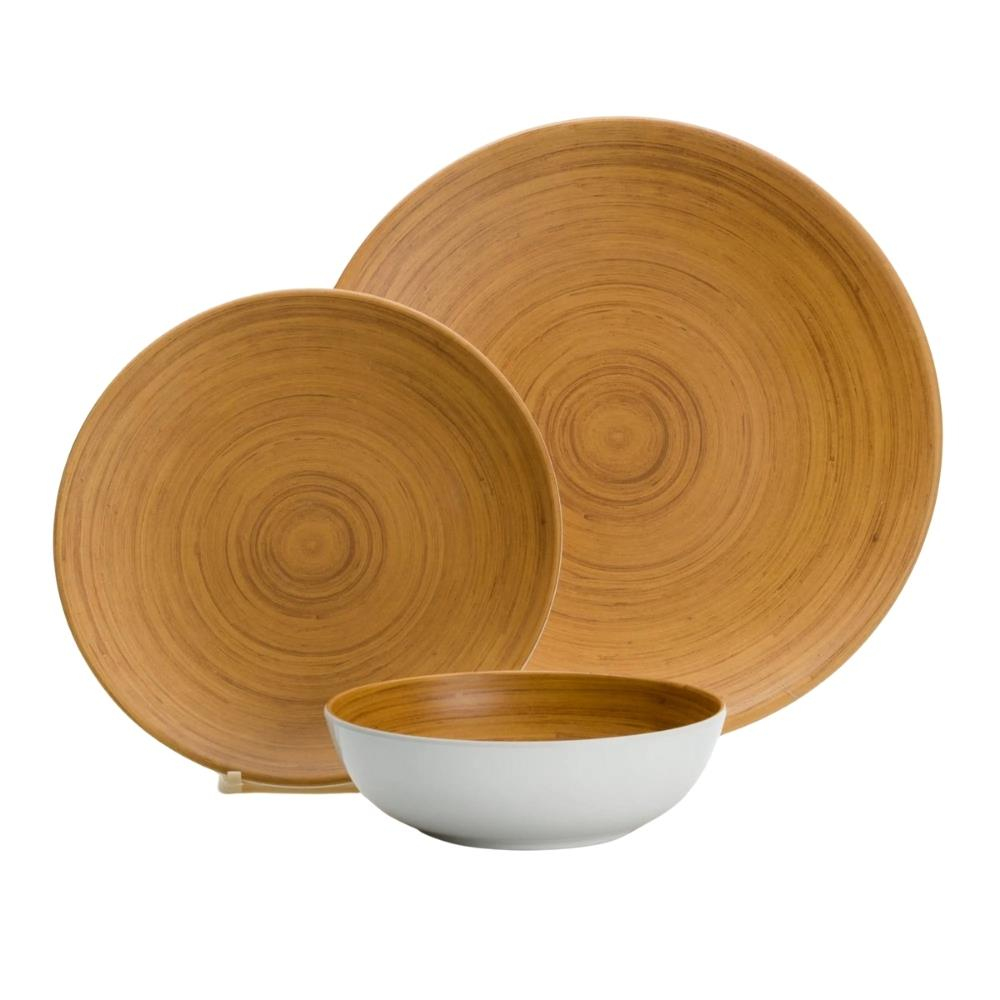 Flamefield Bamboo Style 12 Parça Yemek Takımı