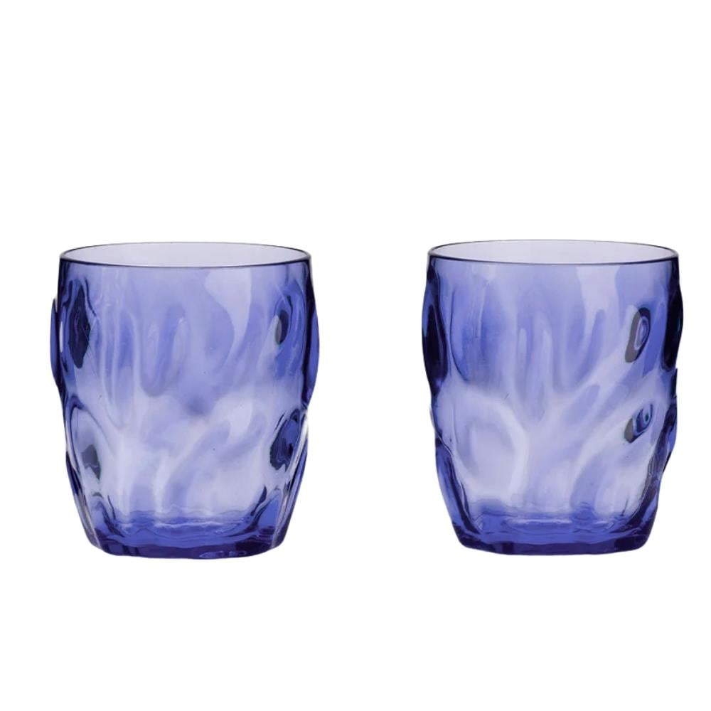 Flamefield Ice Blue İkili Meşrubat Bardağı  