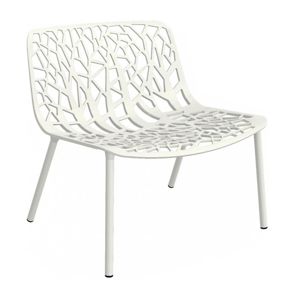 Forest Tekli Lounge Koltuk-White