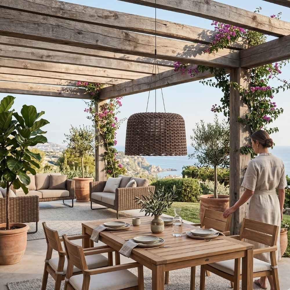 Gloster Ambient Mesh Carob Pendant