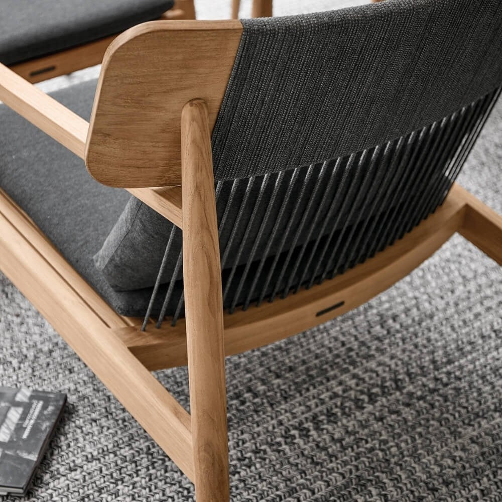 Gloster Archi Lounge Granite Koltuk