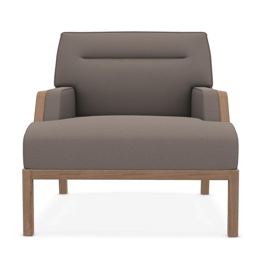 Ethimo Grand Life Teak Light Grey Berjer