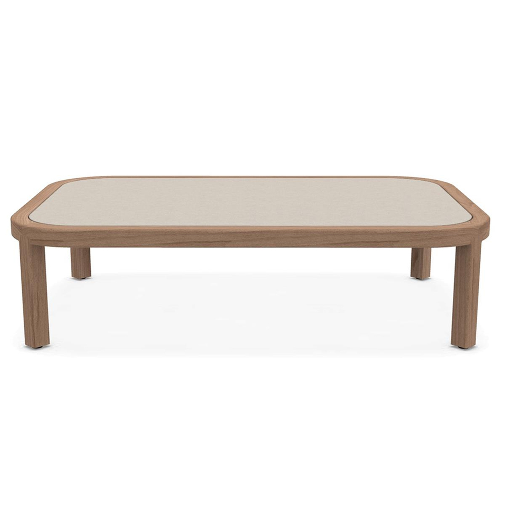 Ethimo Grand Life Teak Dikdörtgen Alçak Bahçe Orta Sehpası