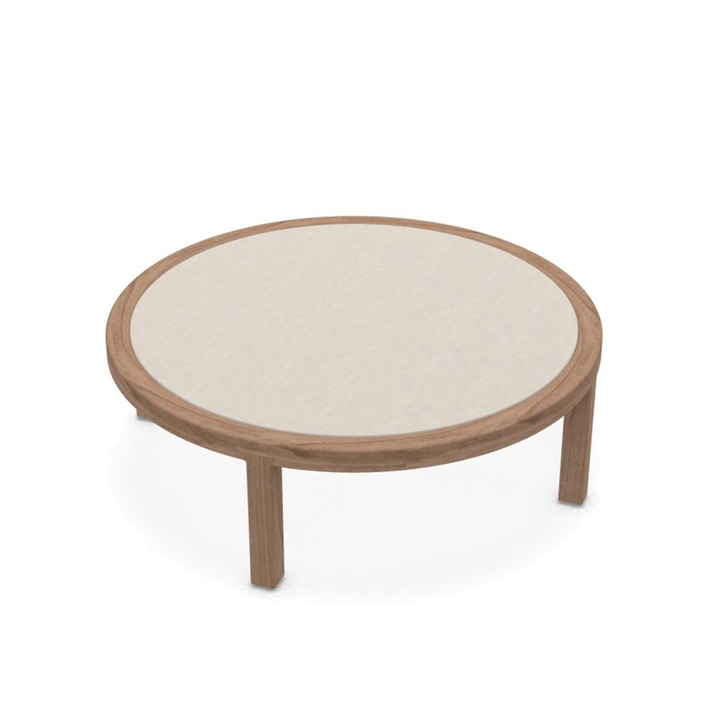 Ethimo Grand Life Teak Yuvarlak Bahçe Orta Sehpası