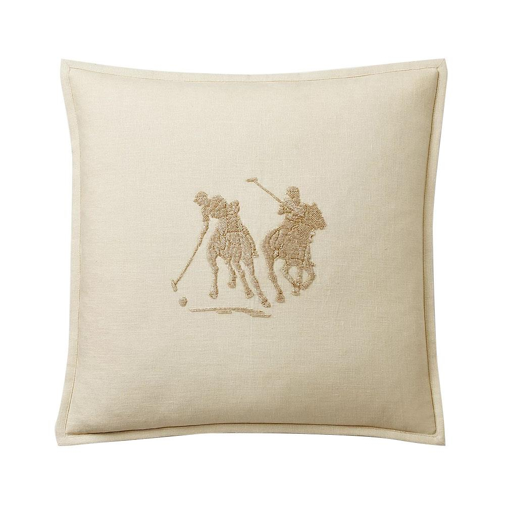 Ralph Lauren Griffith Camel Square Pillow