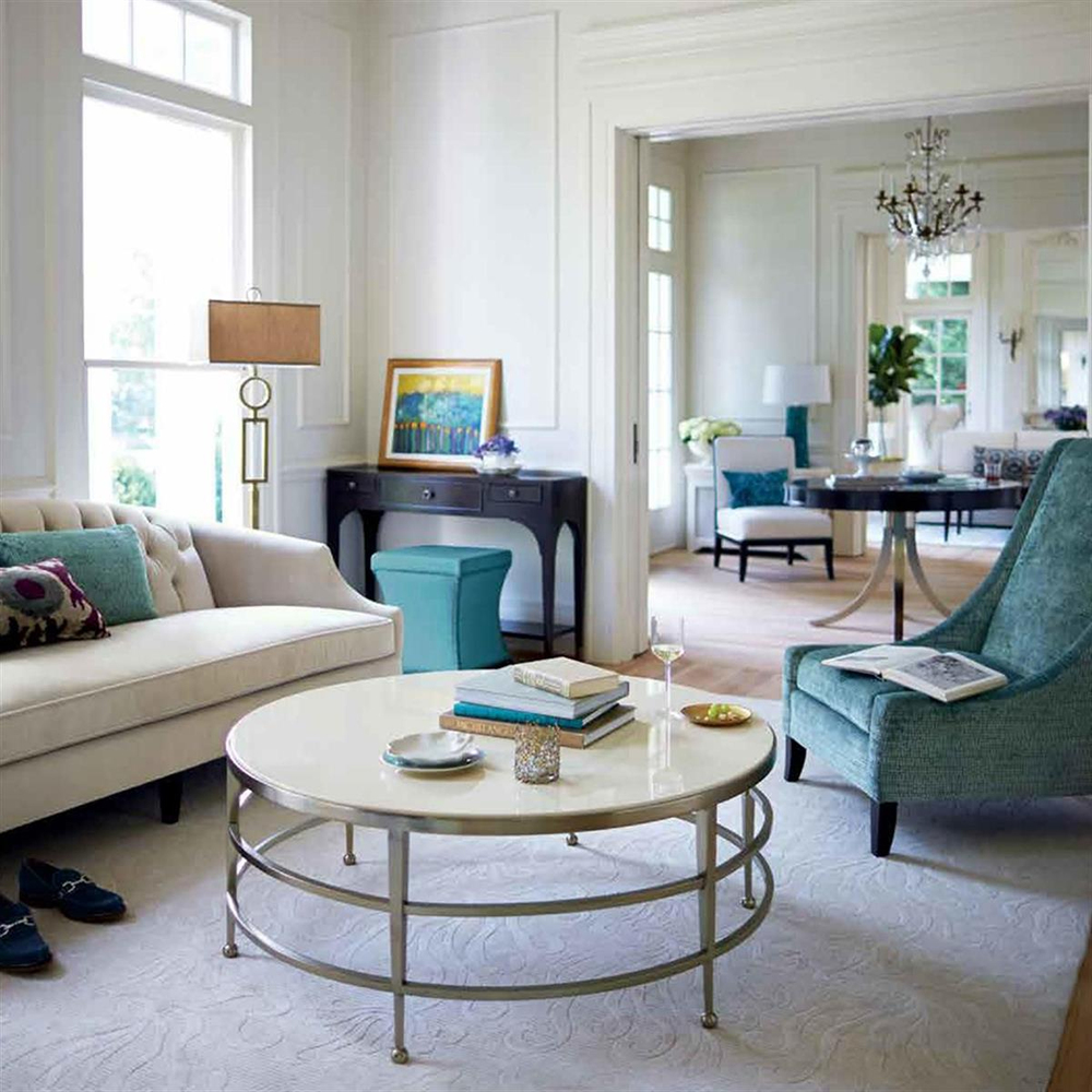 Bernhardt Haven Round Cocktail Table