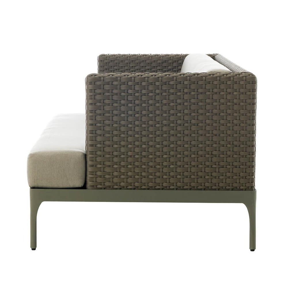 Ethimo Infinity Warm Grey Üçlü Kanepe 