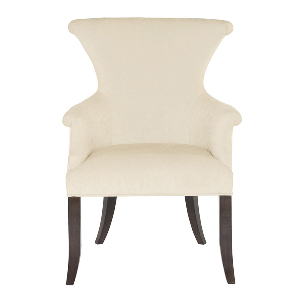 Bernhardt Jet Set Cream Kollu Sandalye