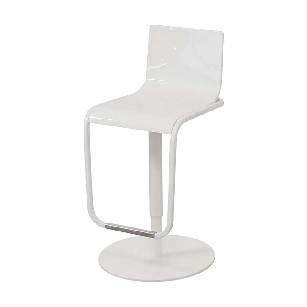 Ligne Roset Jolie White Bar Sandalyesi