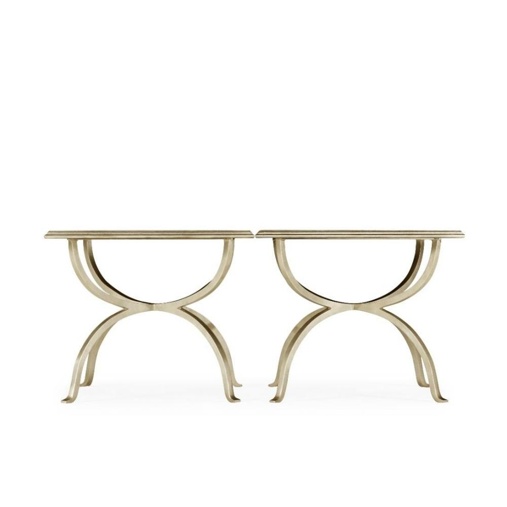 Jonathan Charles Jc Modern Luxe İkili Yan Sehpa
