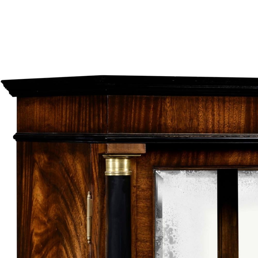 Jonathan Charles Knightsbridge Antique Mahogany Brown Vitrin