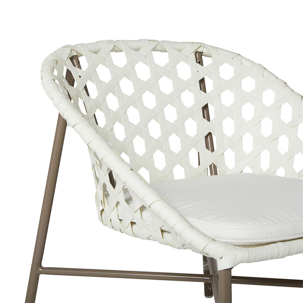 Alfresco White Bahçe Sandalyesi