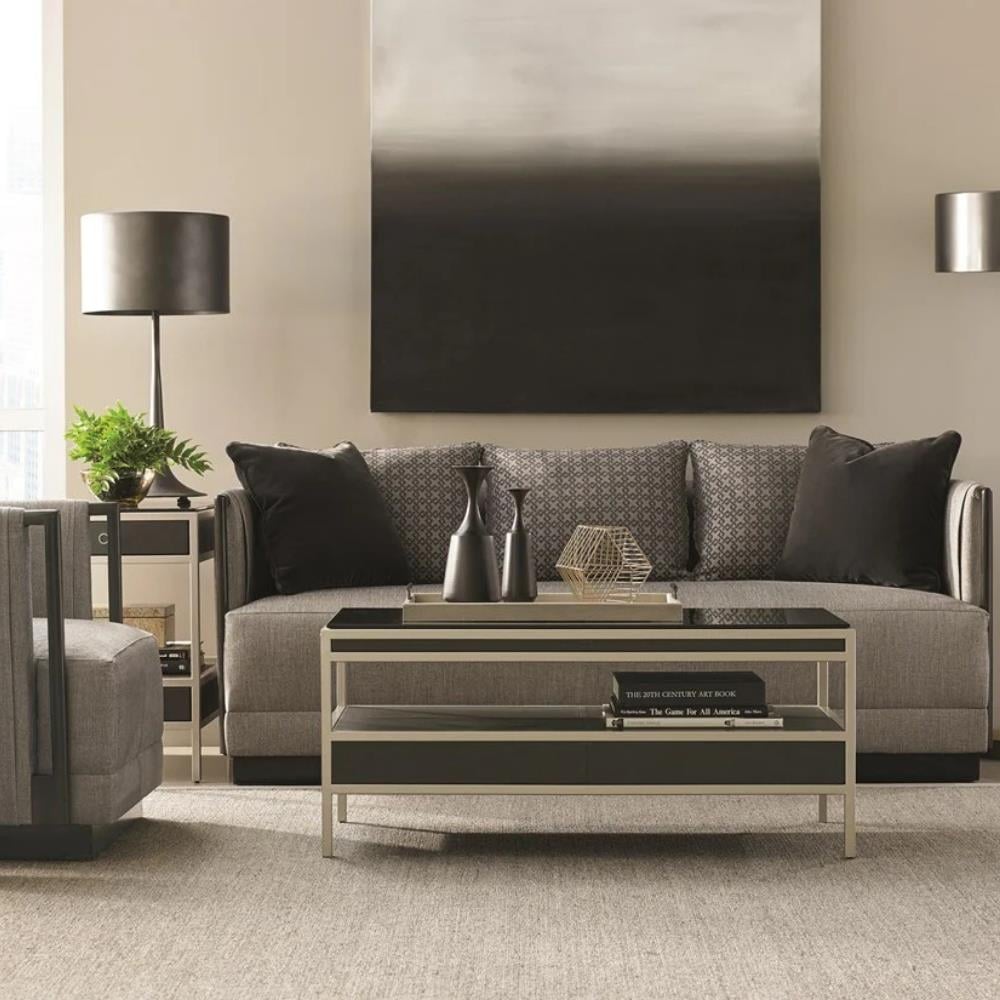 Caracole Uptown Charcoal Orta Sehpa