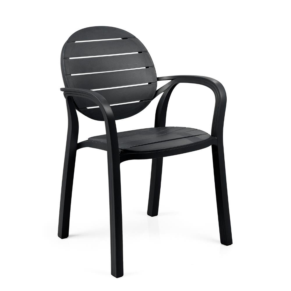 Nardi Palma Anthracite İstiflenebilir Bahçe Sandalyesi