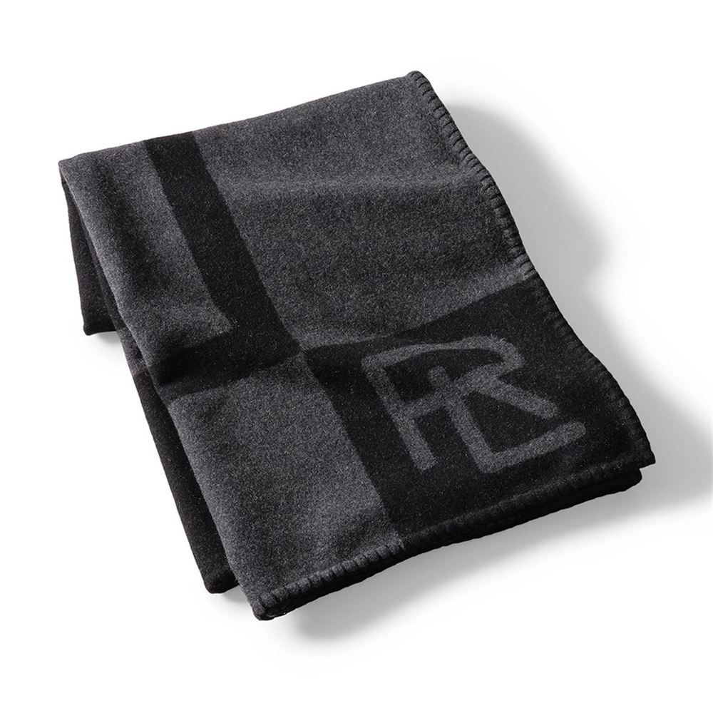 Ralph Lauren Home Northam Charcoal Black Battaniye