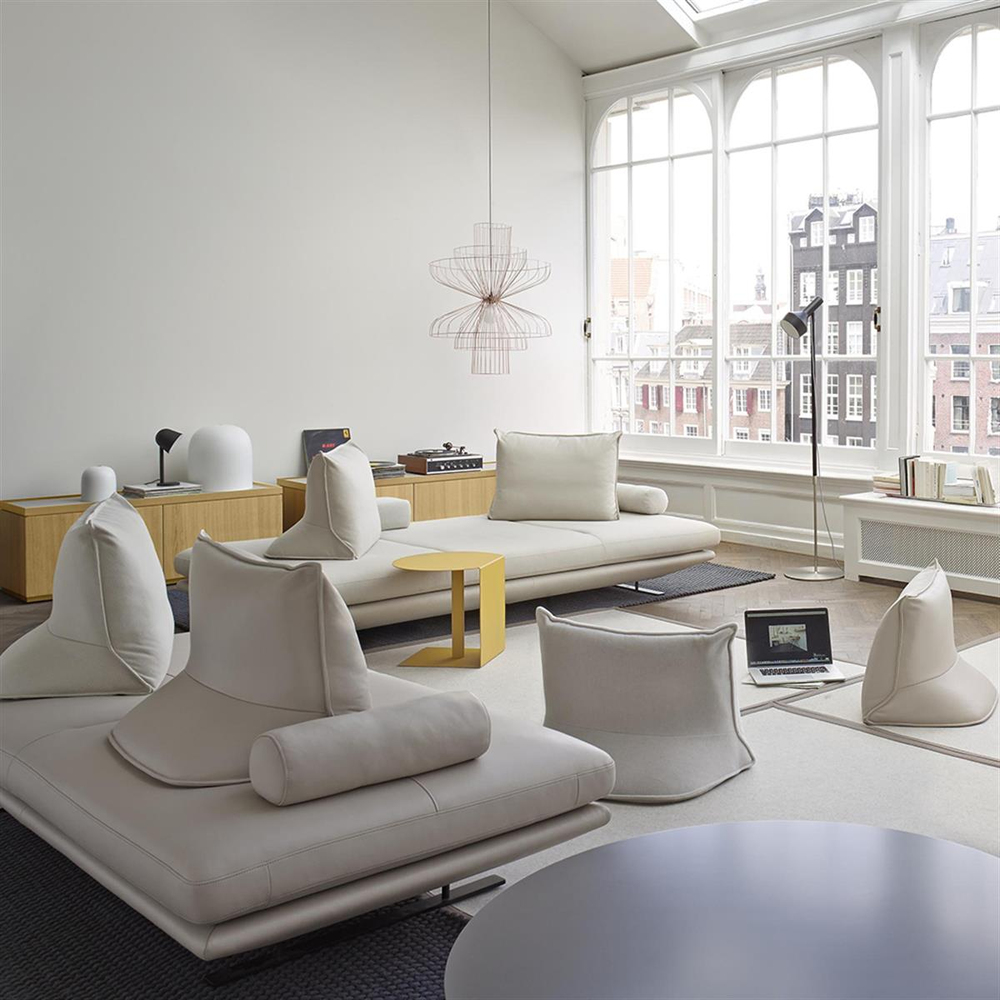 Ligne Roset Oda Anthracite Side Table