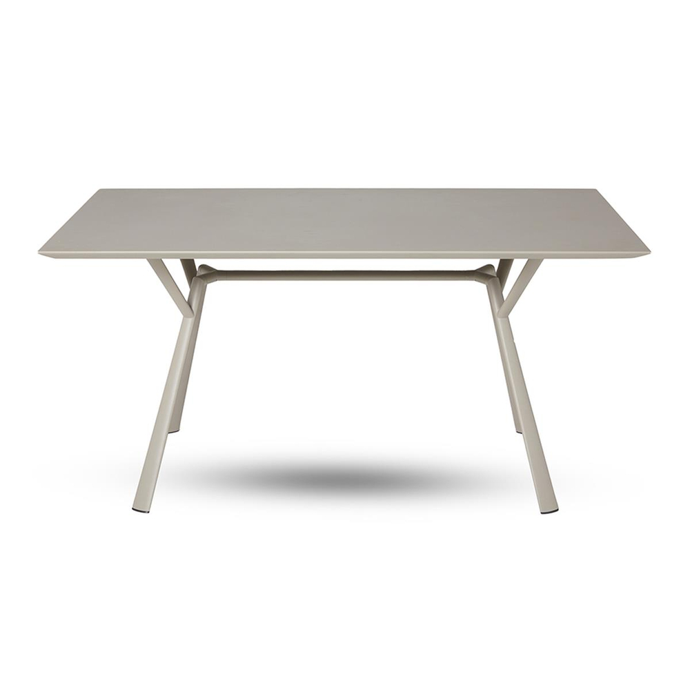 Fast Radice Pearly Gold Dining Table 150 cm